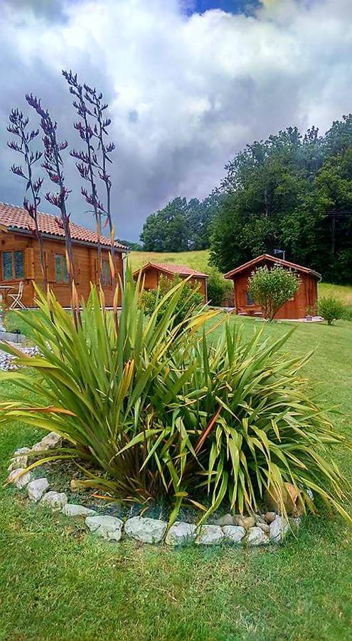 Chalet Charmant A Dausse Avec Piscine Et Jardin Esterno foto